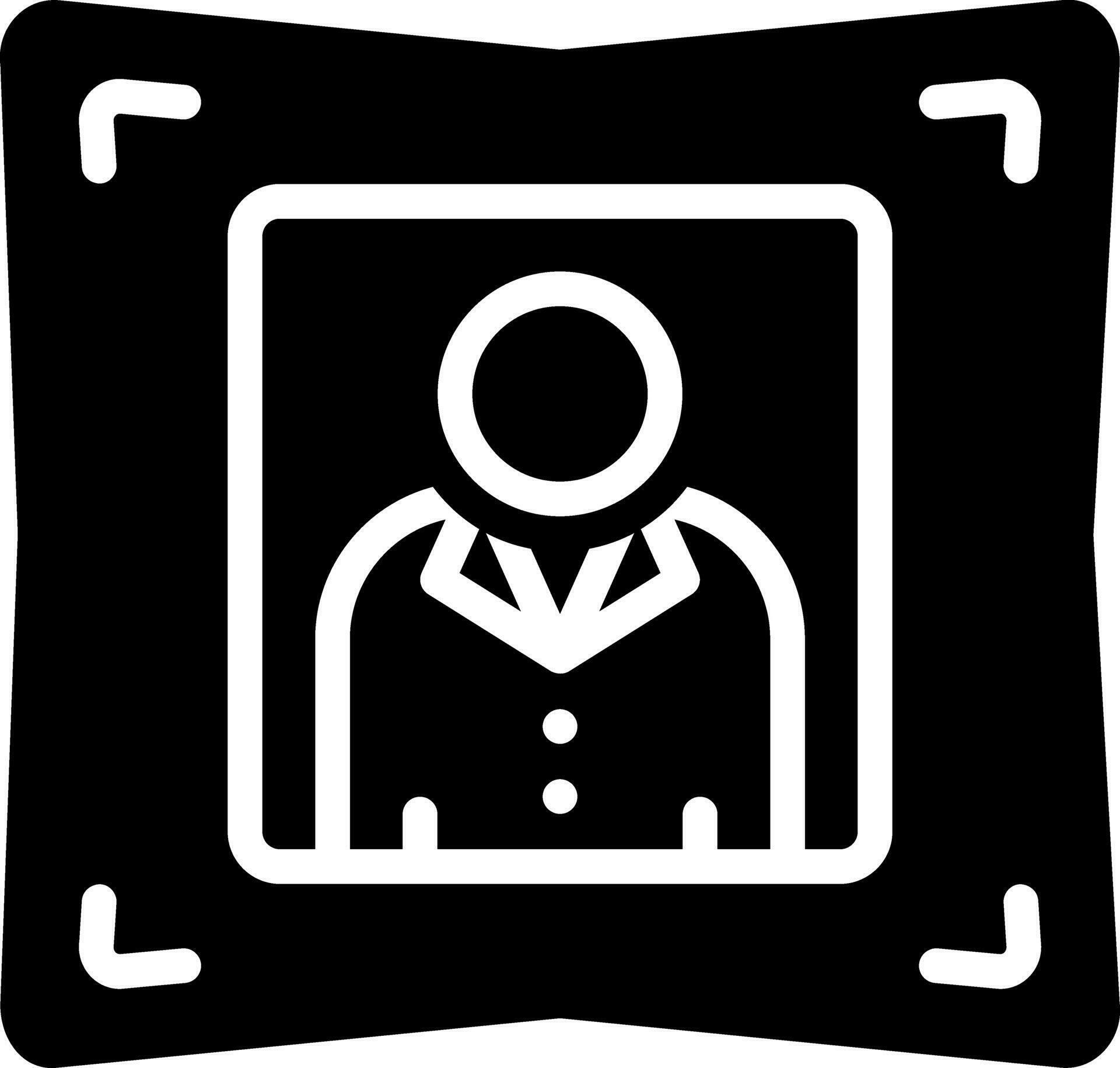 solid icon for portrait 27970735 Vector Art at Vecteezy