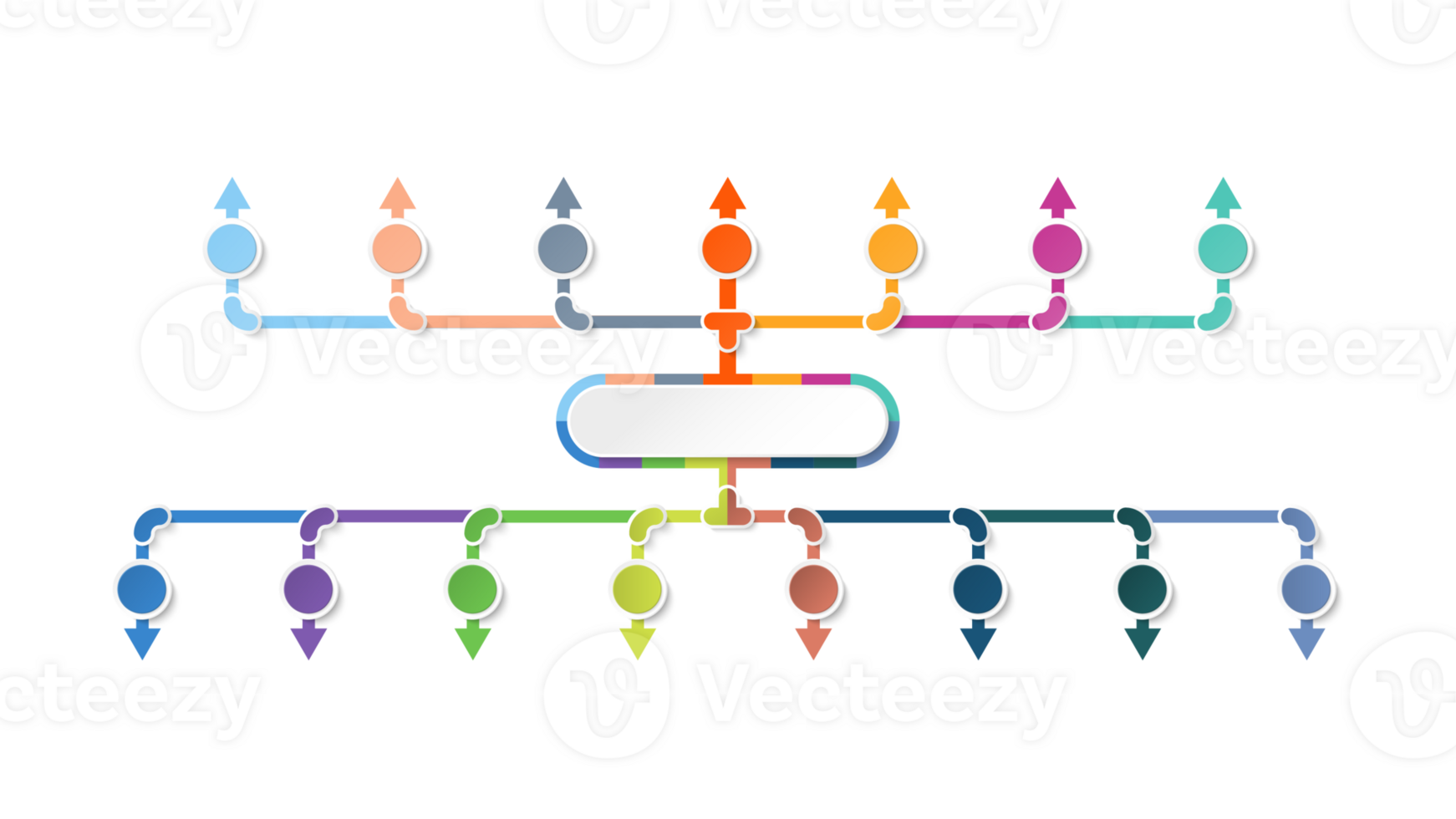 Infographic process design 15 options or steps. png