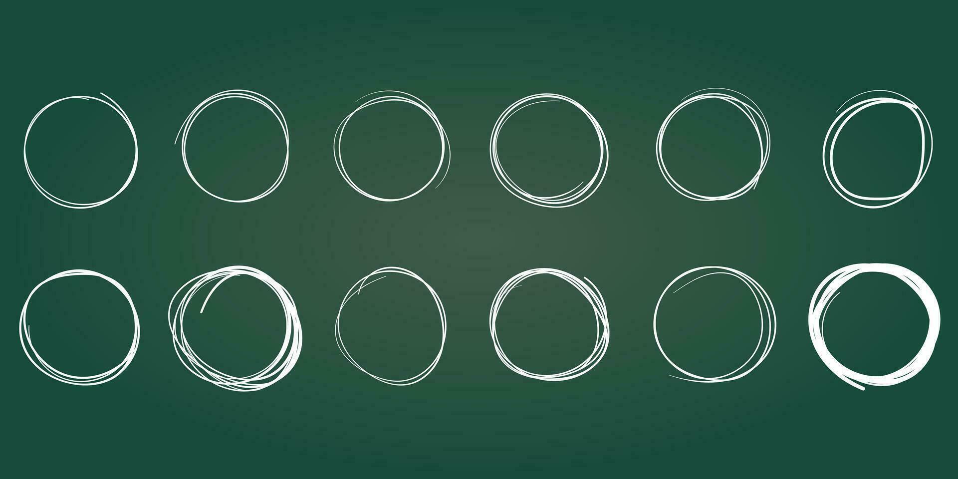Circle line sketch icon in hand drawn style. Circular scribble doodle vector illustration on isolated background. Pencil or pen bubble sign business concept.