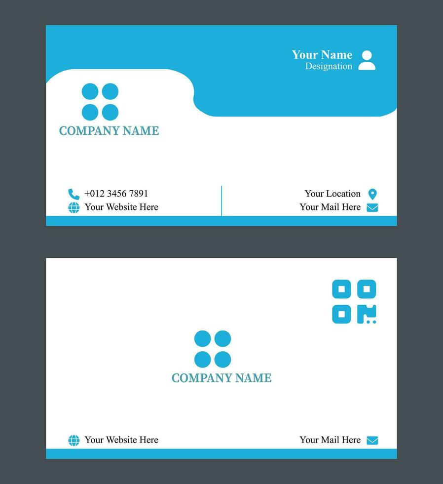 High-quality unique vector illustration business cards, eye-catching business cards, professional business cards, and custom business cards are designed to be printed.