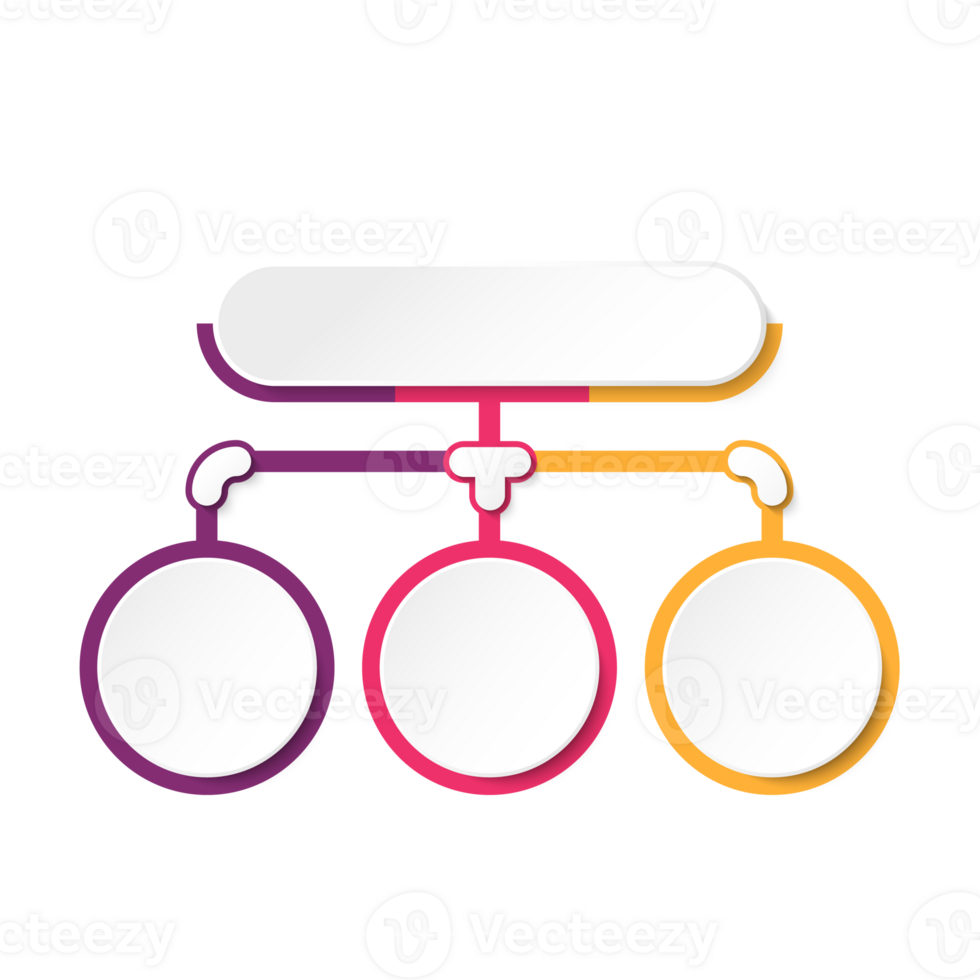 Infographic process design 3 options or steps. png