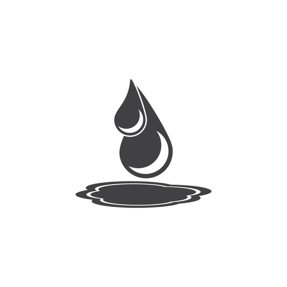goteo líquido icono y símbolo modelo vector