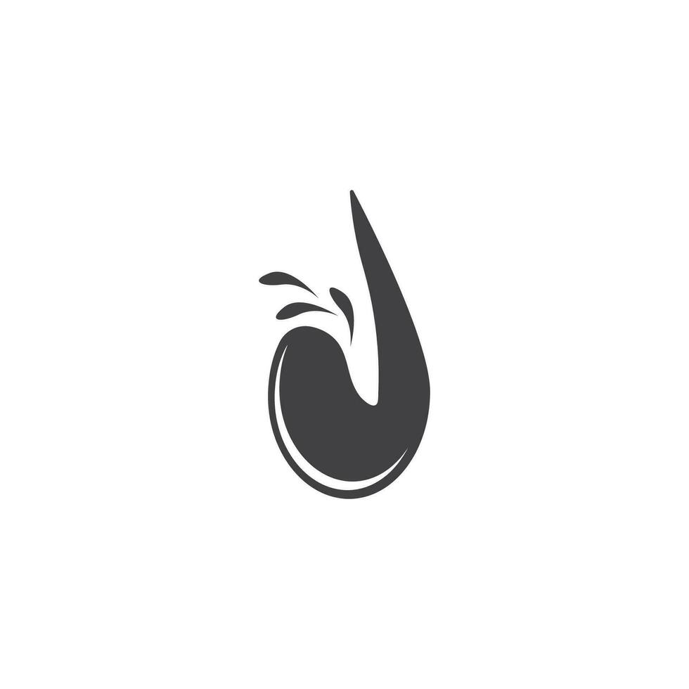 Dripping Liquid icon and symbol template vector