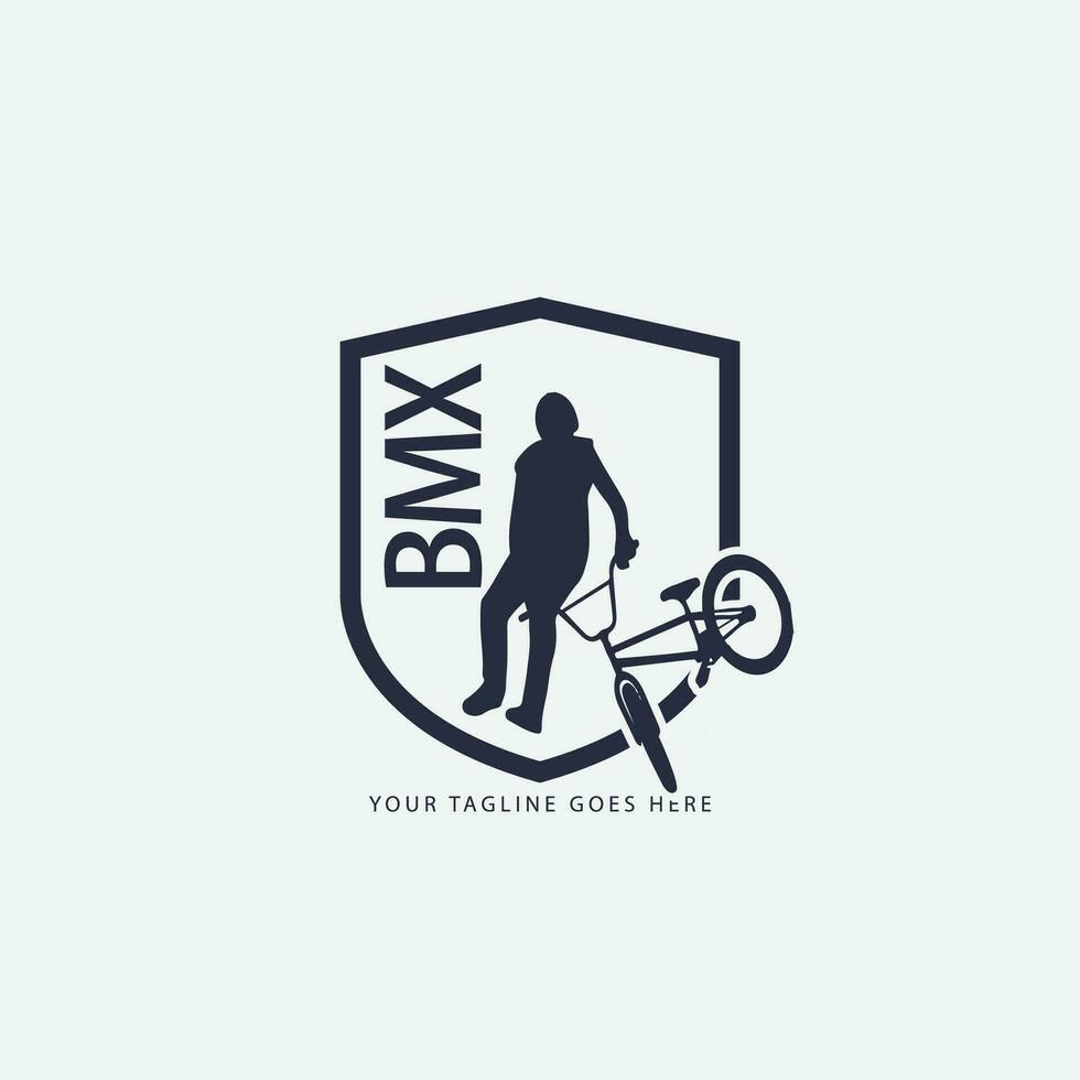 mountain bike logo vector