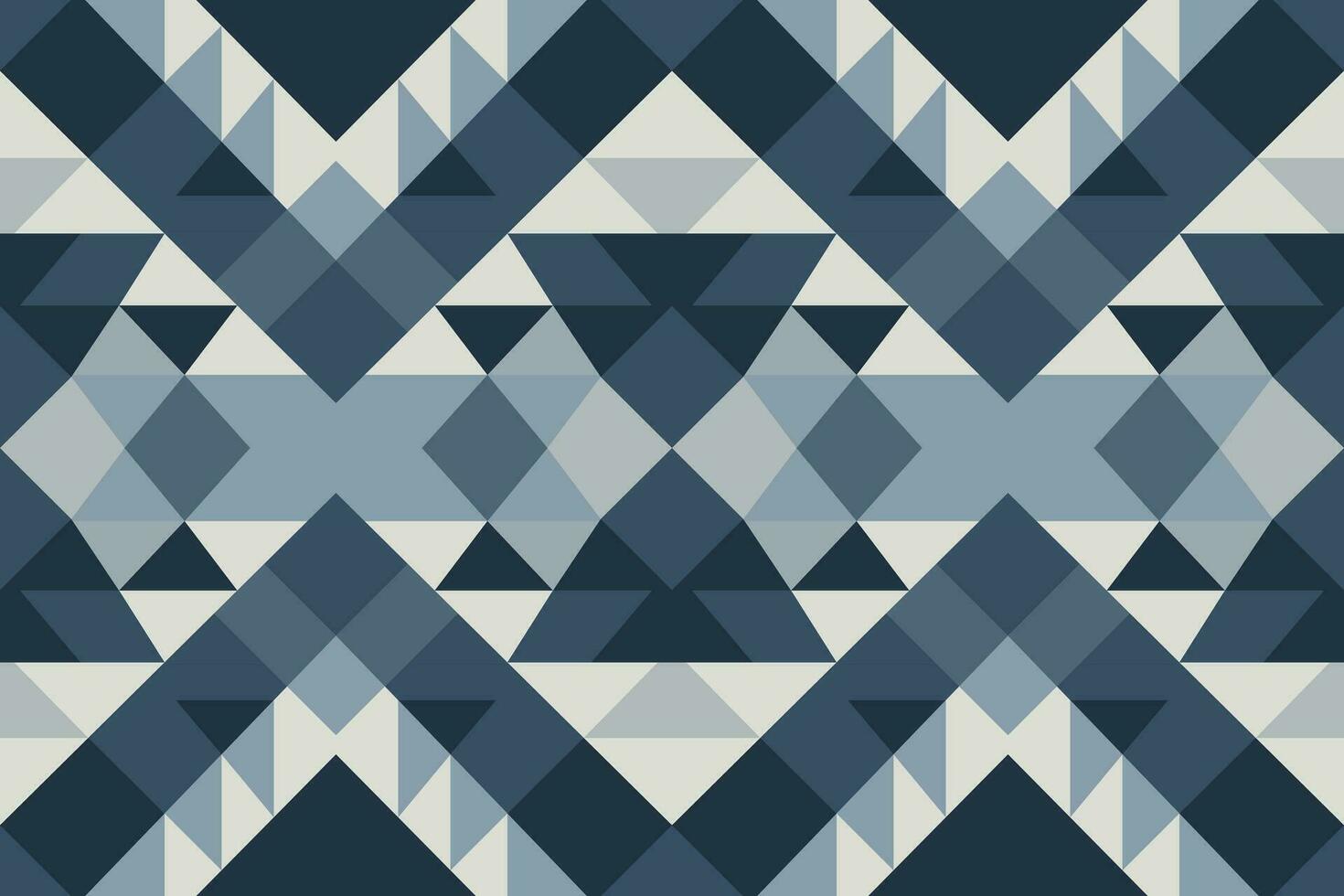Modern geometric shapes patterns, seamless vector illustration. Pattern designs with modern geometric shapes can be printed as a background image or used for rugs, carpets, or textile fabric.