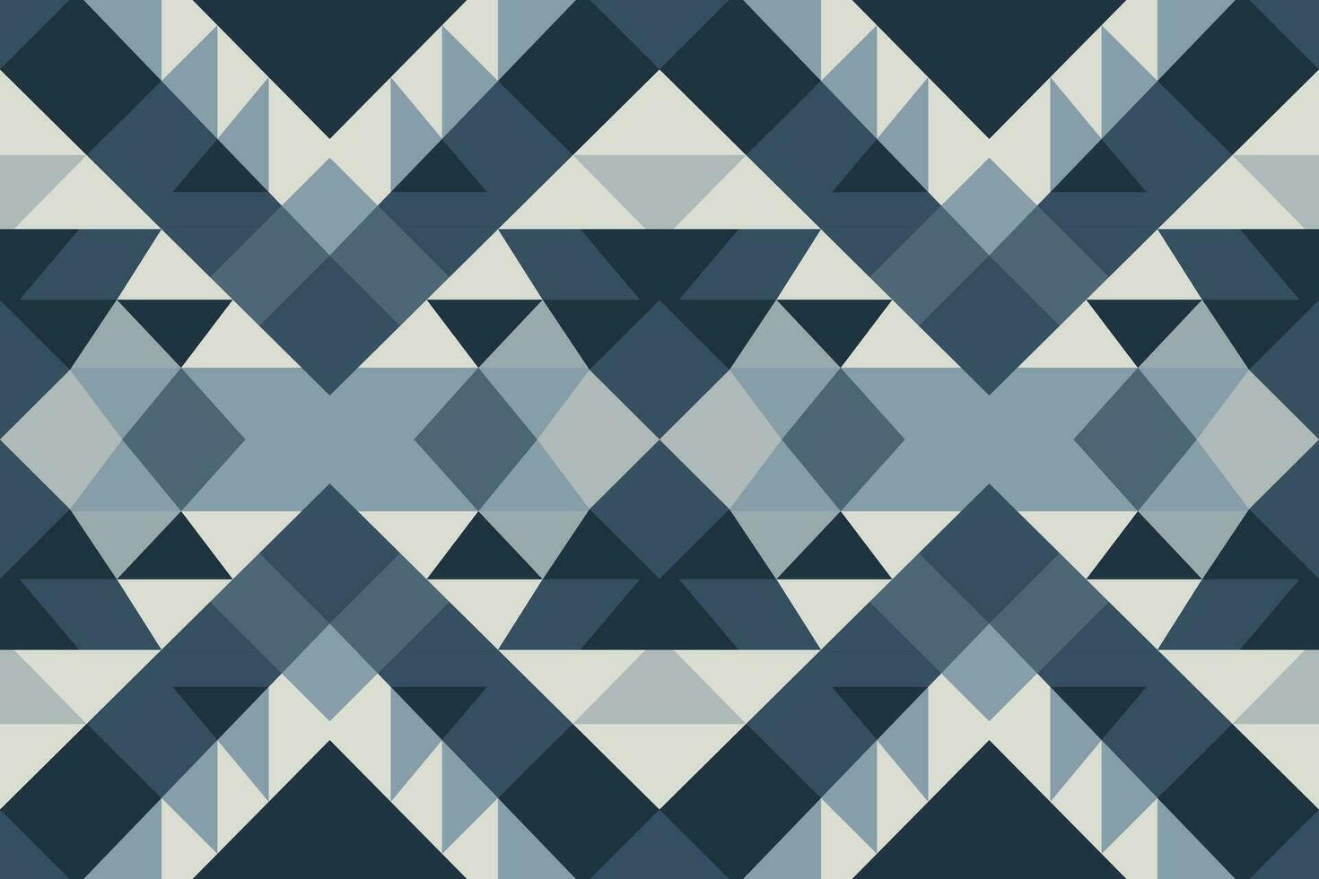 Modern geometric shapes patterns, seamless vector illustration. Pattern designs with modern geometric shapes can be printed as a background image or used for rugs, carpets, or textile fabric.