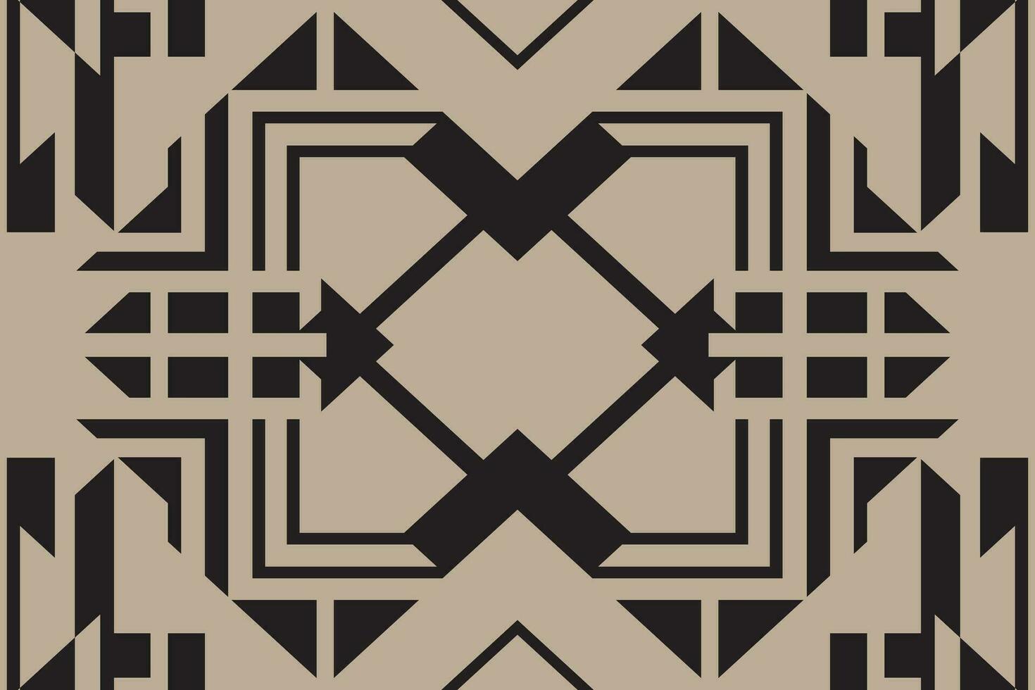 Modern geometric shapes patterns, seamless vector illustration. Pattern designs with modern geometric shapes can be printed as a background image or used for rugs, carpets, or textile fabric.