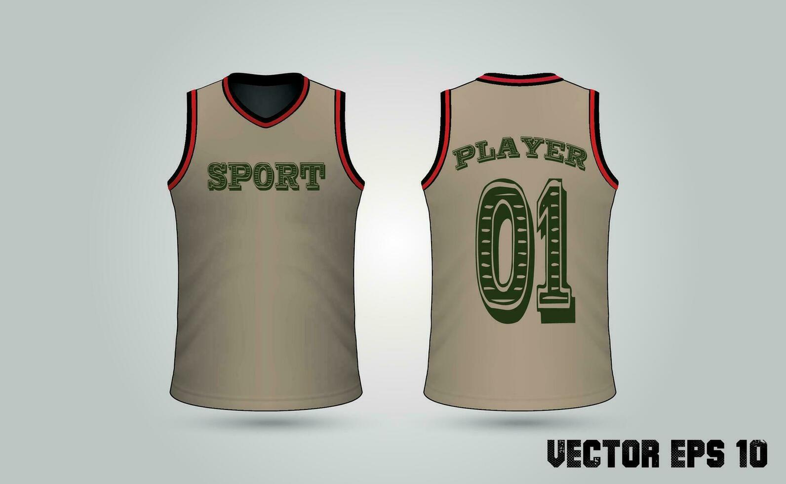 vector llanura baloncesto uniforme camiseta