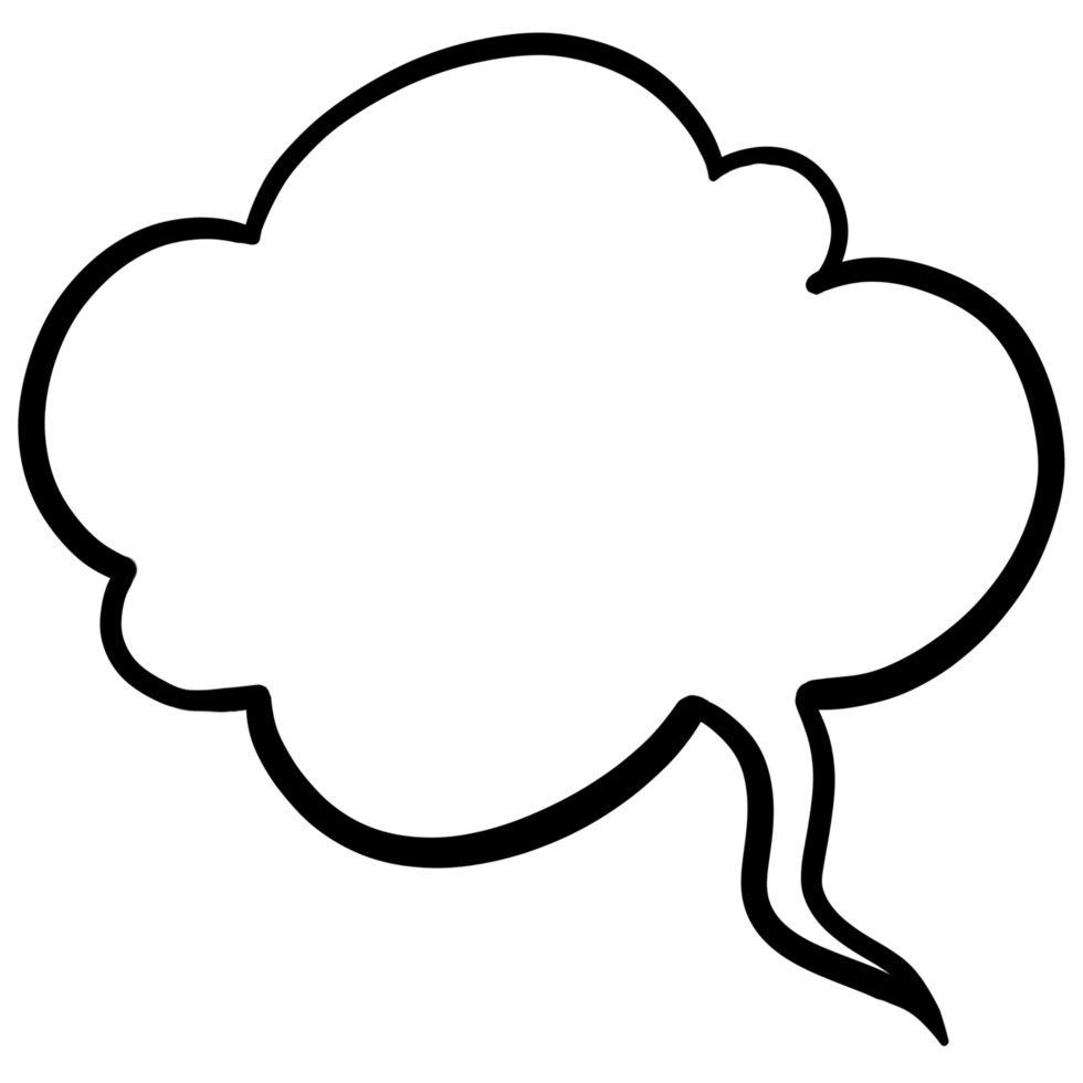 Speech bubble element design for digital media, websites, templates. png