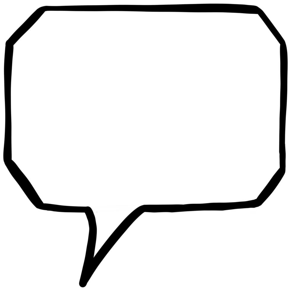 Speech bubble element design for digital media, websites, templates. png