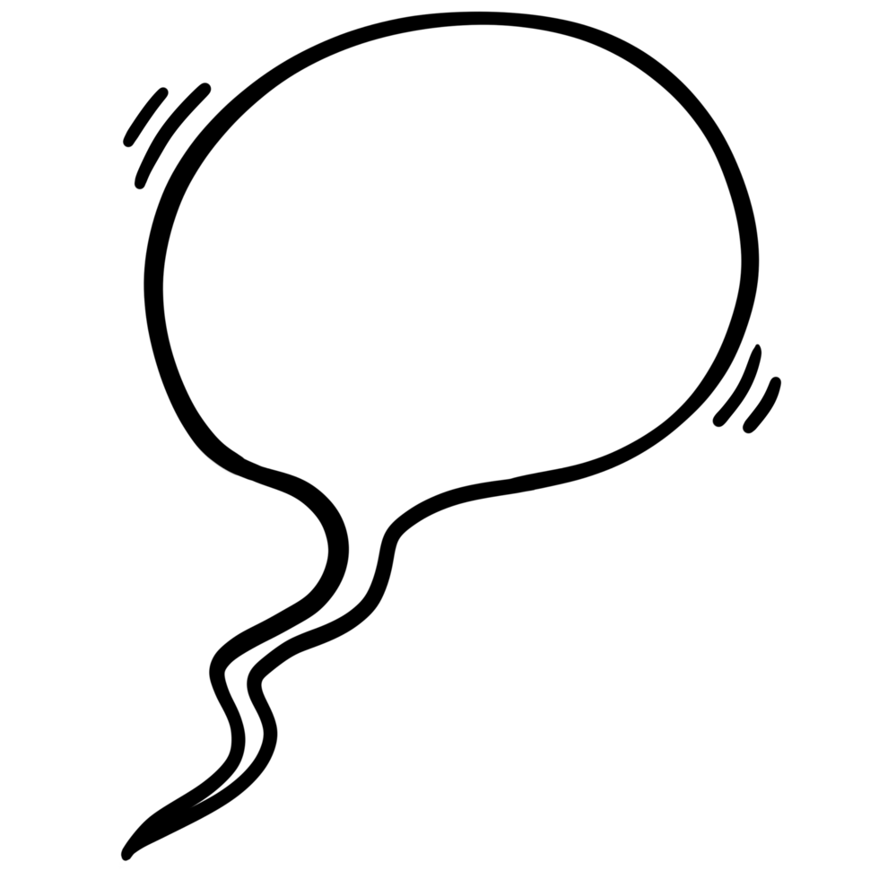 Speech bubble element design for digital media, websites, templates. png