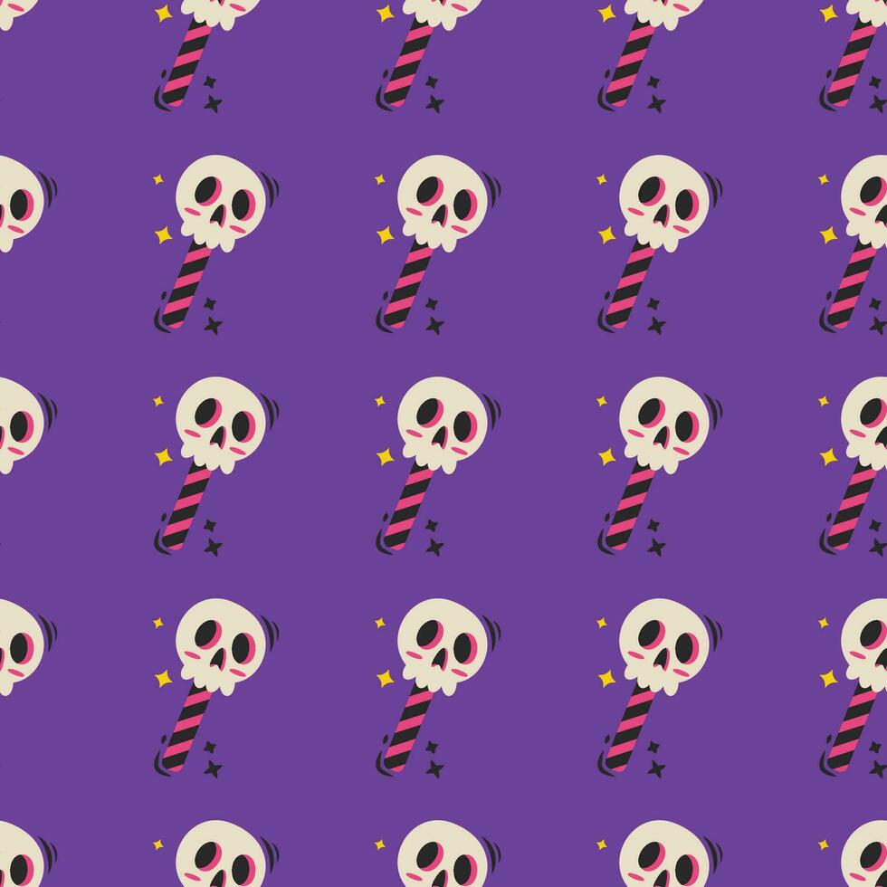 Halloween vector pattern. Endless texture can be used for wallpaper, fill pattern, background.