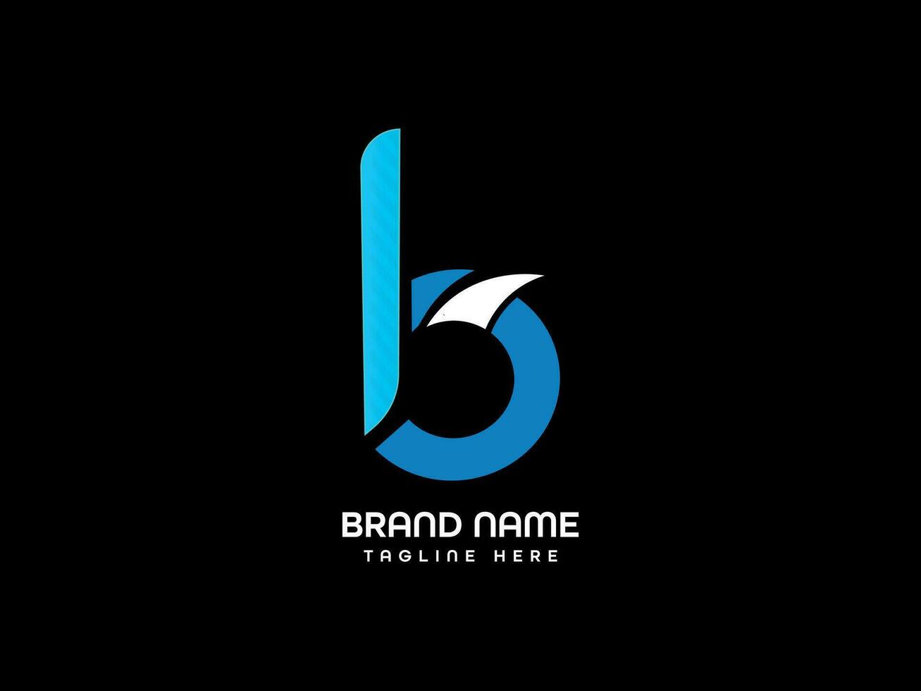 b letter logo vector