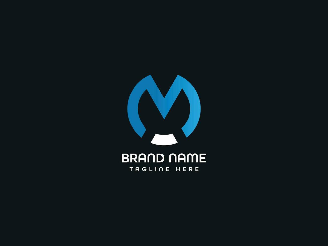 m letter logo vector