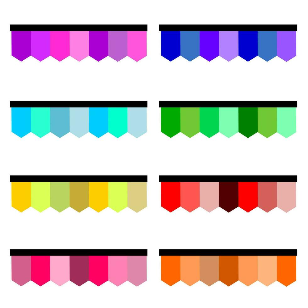 vector pattern, colorful pattern, waves and banners