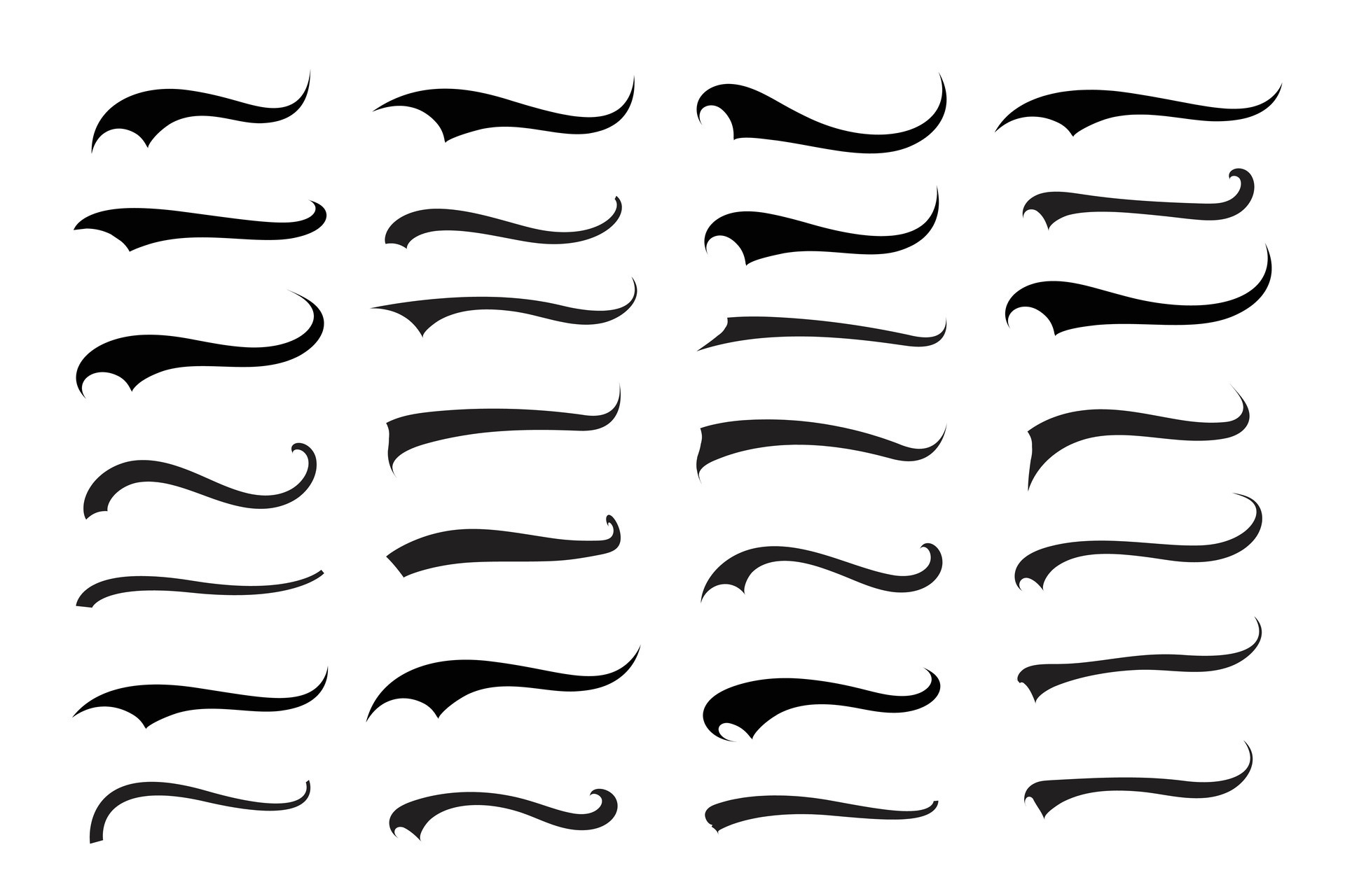 Text Tails Swoosh Baseball Sign, Typography font curve tail, font swoosh  tail ornamental vector, baseball tail shape for text ornaments football or  athletics tail, ornamental swash underline Swirl 29786470 Vector Art at