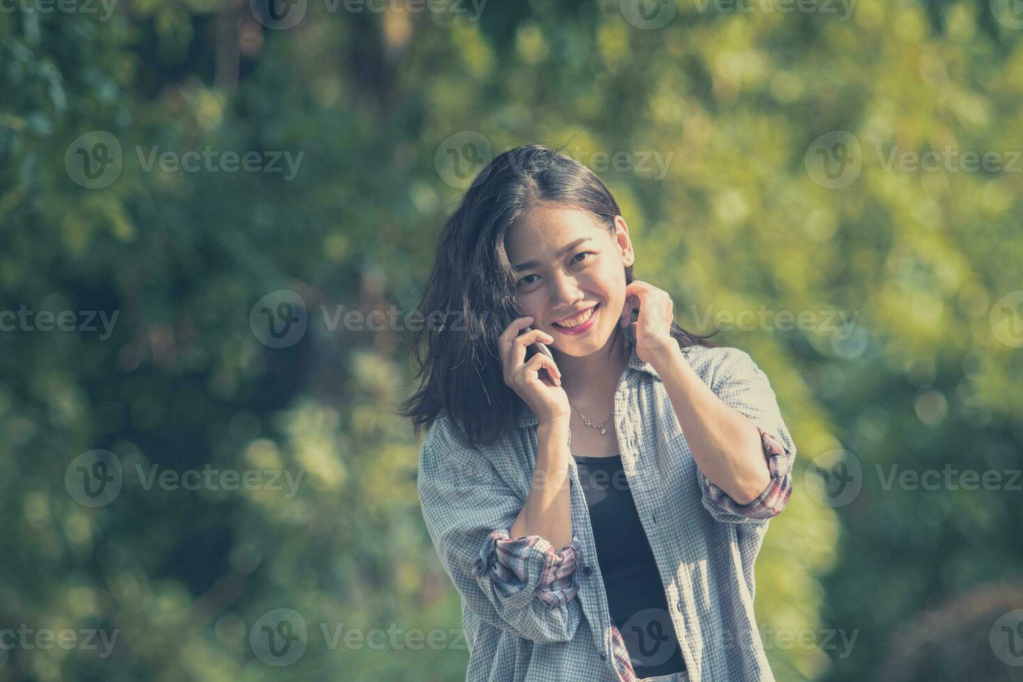 cara sonriente hablando
