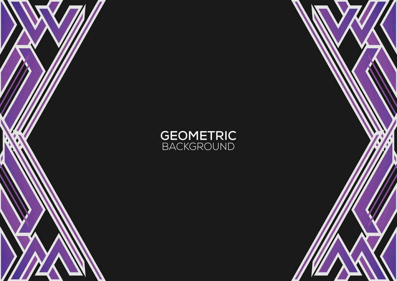 abstract geometric purple background modern design vector