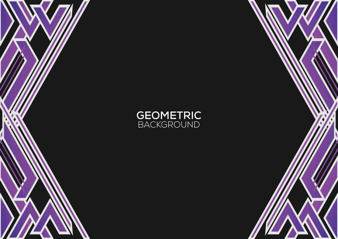 abstract geometric purple background modern design vector