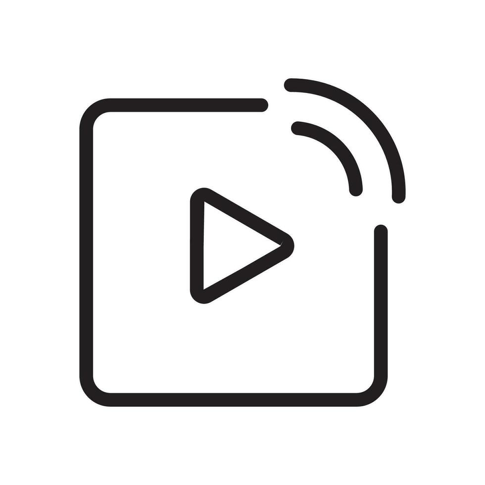 video streaming icon vector design illustration