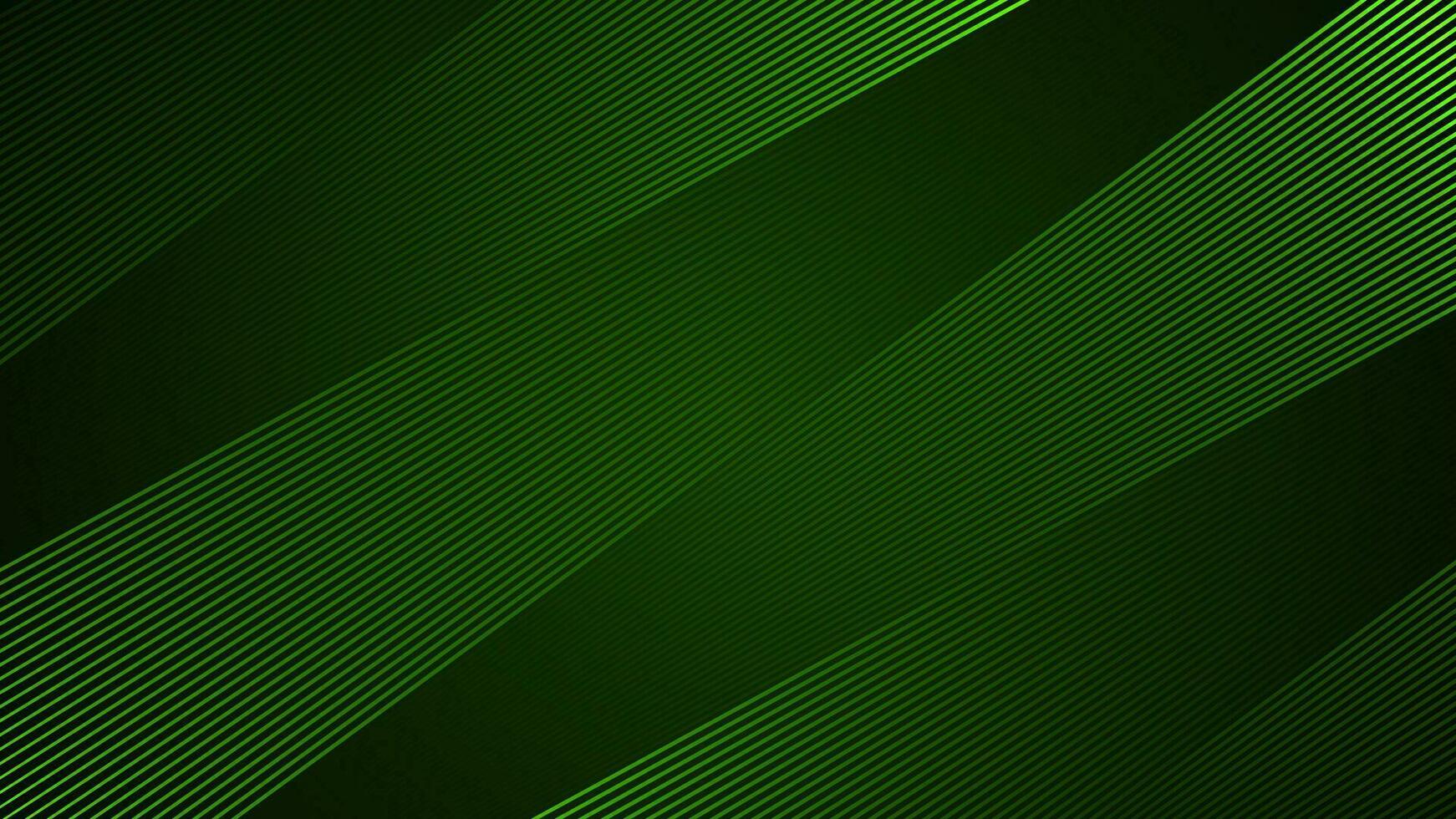Dark green abstract background with diagonal filigree as the main element. vector