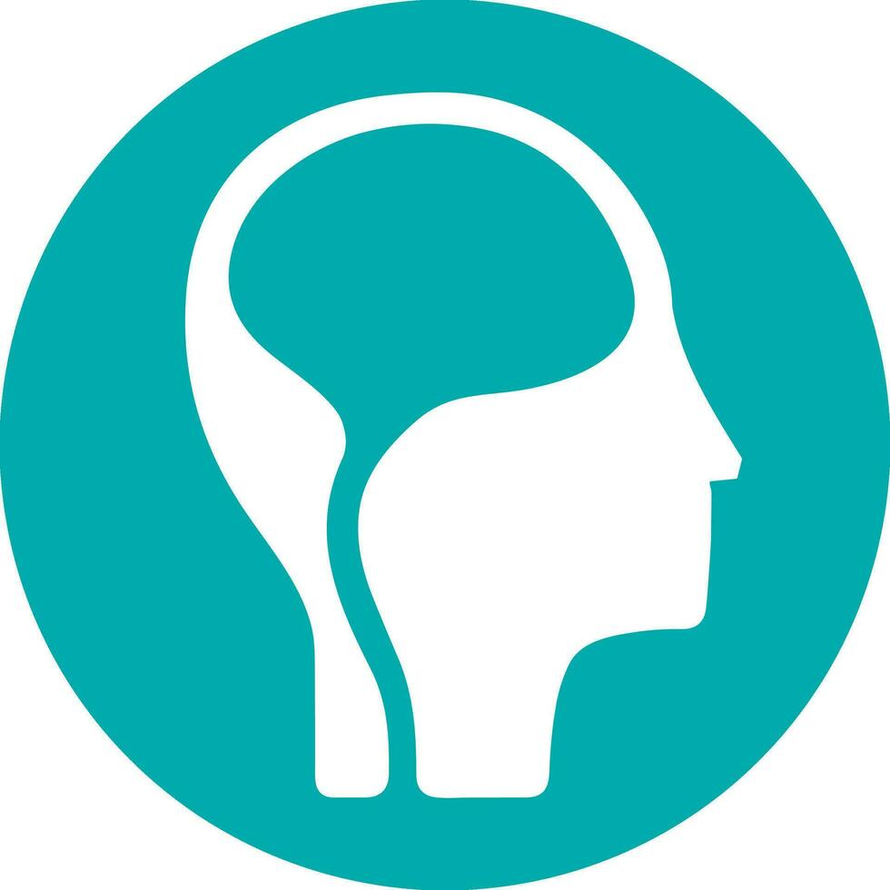 Brain idea symbol icon vector image. Illustration of the creative intelligence think design image. EPS 10