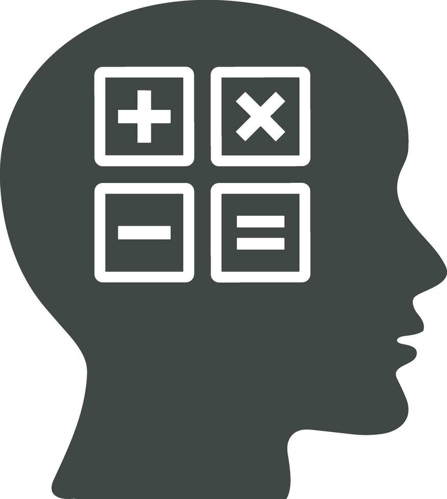 Brain idea symbol icon vector image. Illustration of the creative intelligence think design image. EPS 10