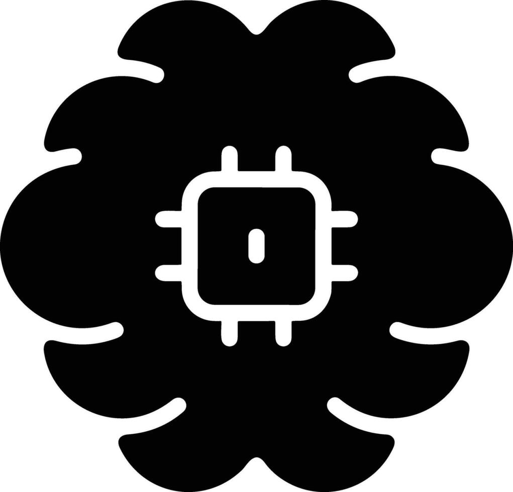 Brain idea symbol icon vector image. Illustration of the creative intelligence think design image. EPS 10