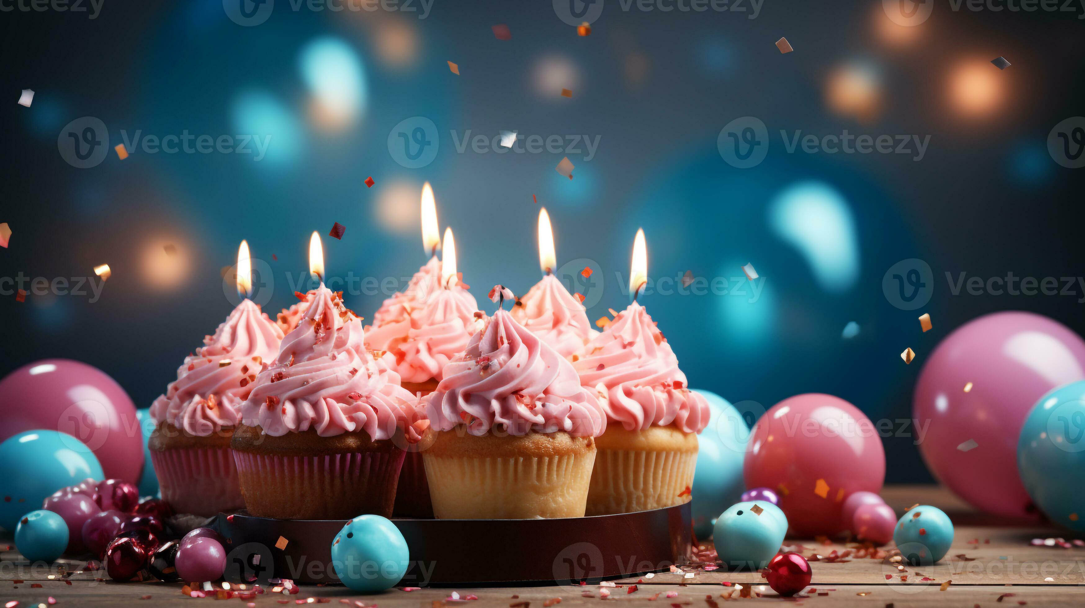 Birthday cake with lots of candles 27975498 Stock Photo at Vecteezy
