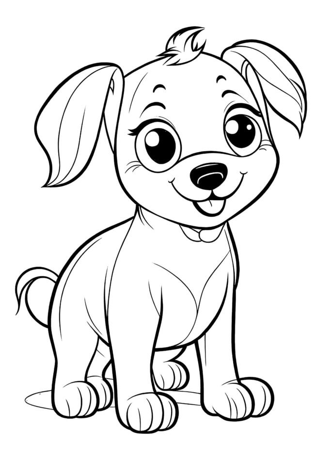 Coloring page outline of Kids Coloring Page 27975567 Stock Photo at ...