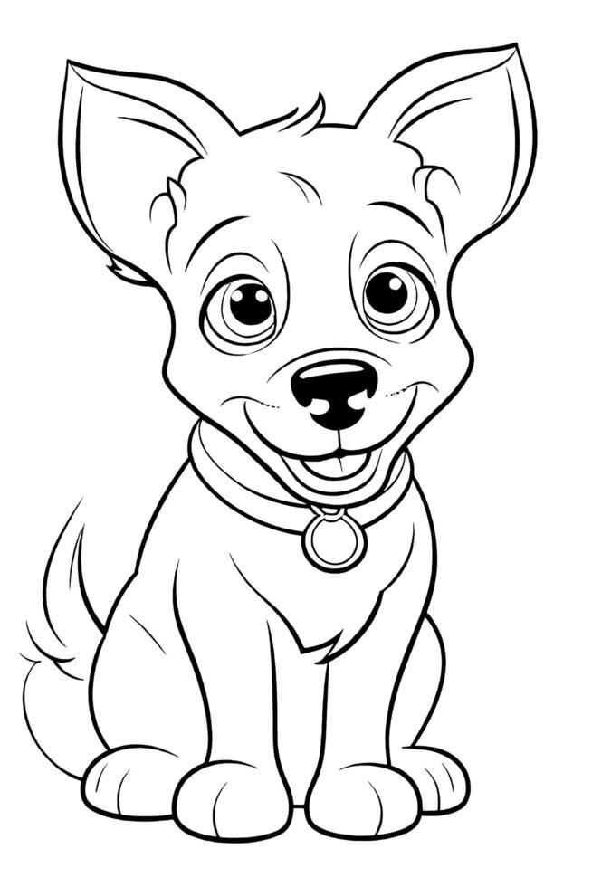 Coloring page outline of Kids Coloring Page 27975611 Stock Photo at ...