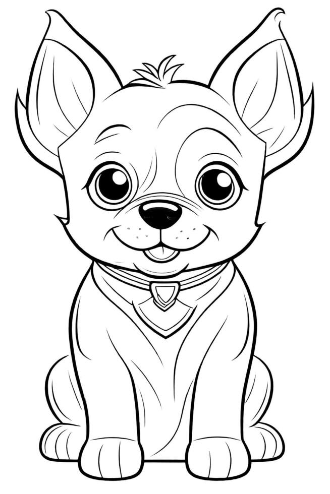 Coloring page outline of Kids Coloring Page 27975784 Stock Photo at ...