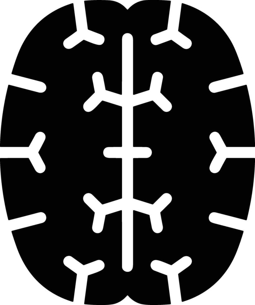 Brain idea symbol icon vector image. Illustration of the creative intelligence think design image. EPS 10