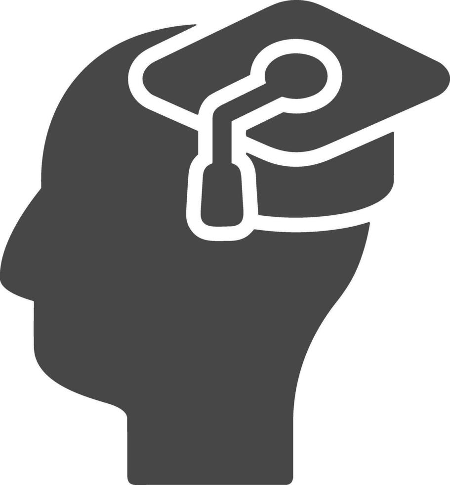 Brain idea symbol icon vector image. Illustration of the creative intelligence think design image. EPS 10