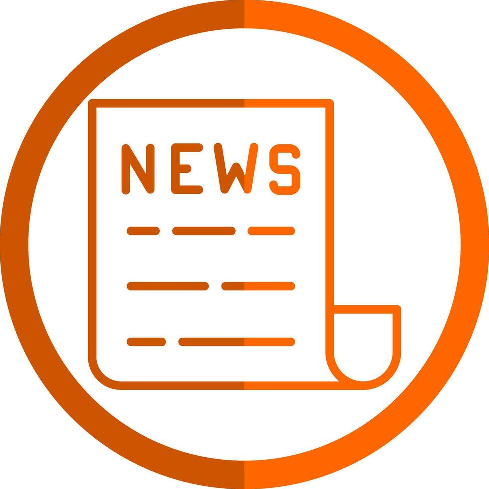 News  Vector Icon Design