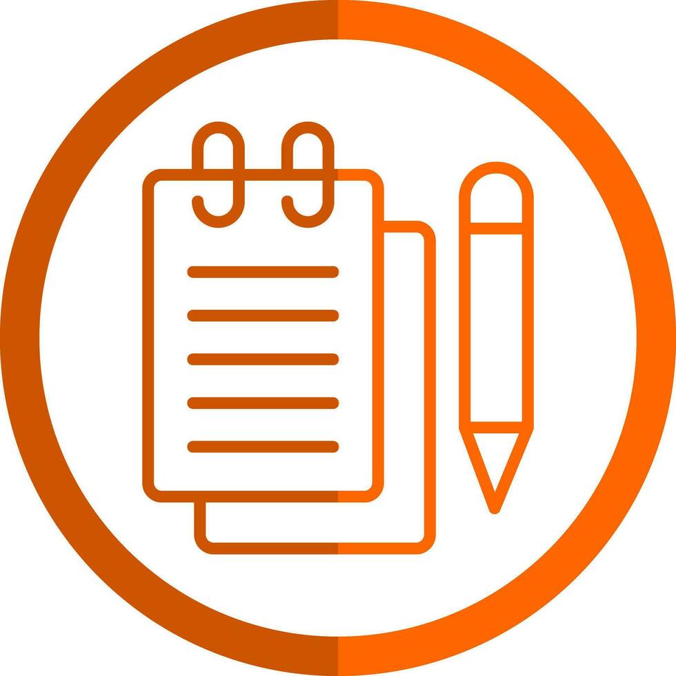 Notebook  Vector Icon Design