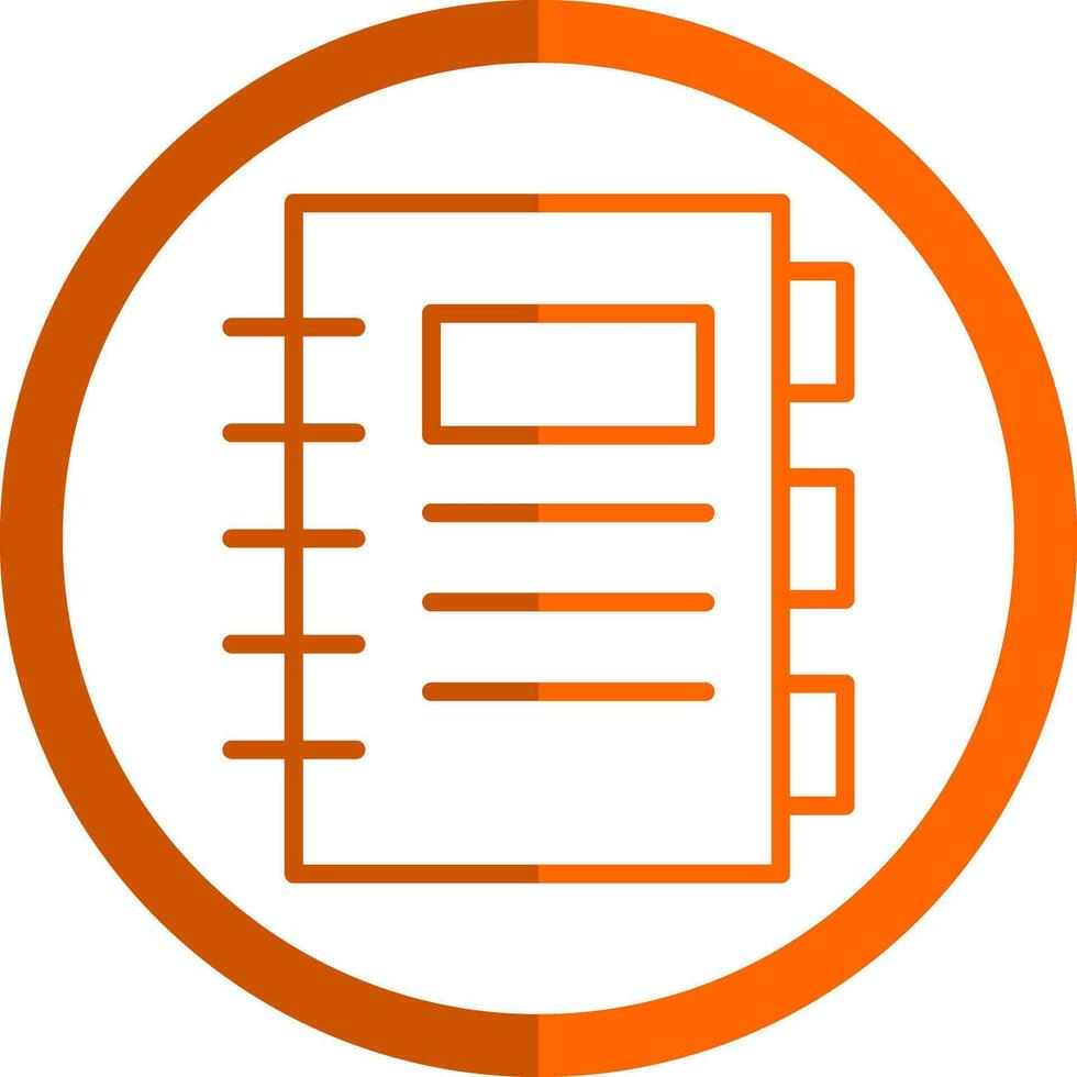 Notebook  Vector Icon Design