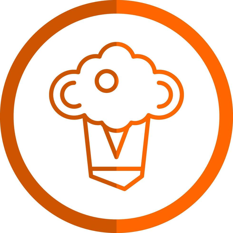 Broccoli Vector Icon Design