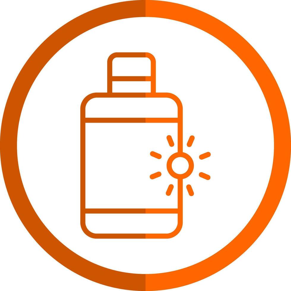 Sunscreen  Vector Icon Design