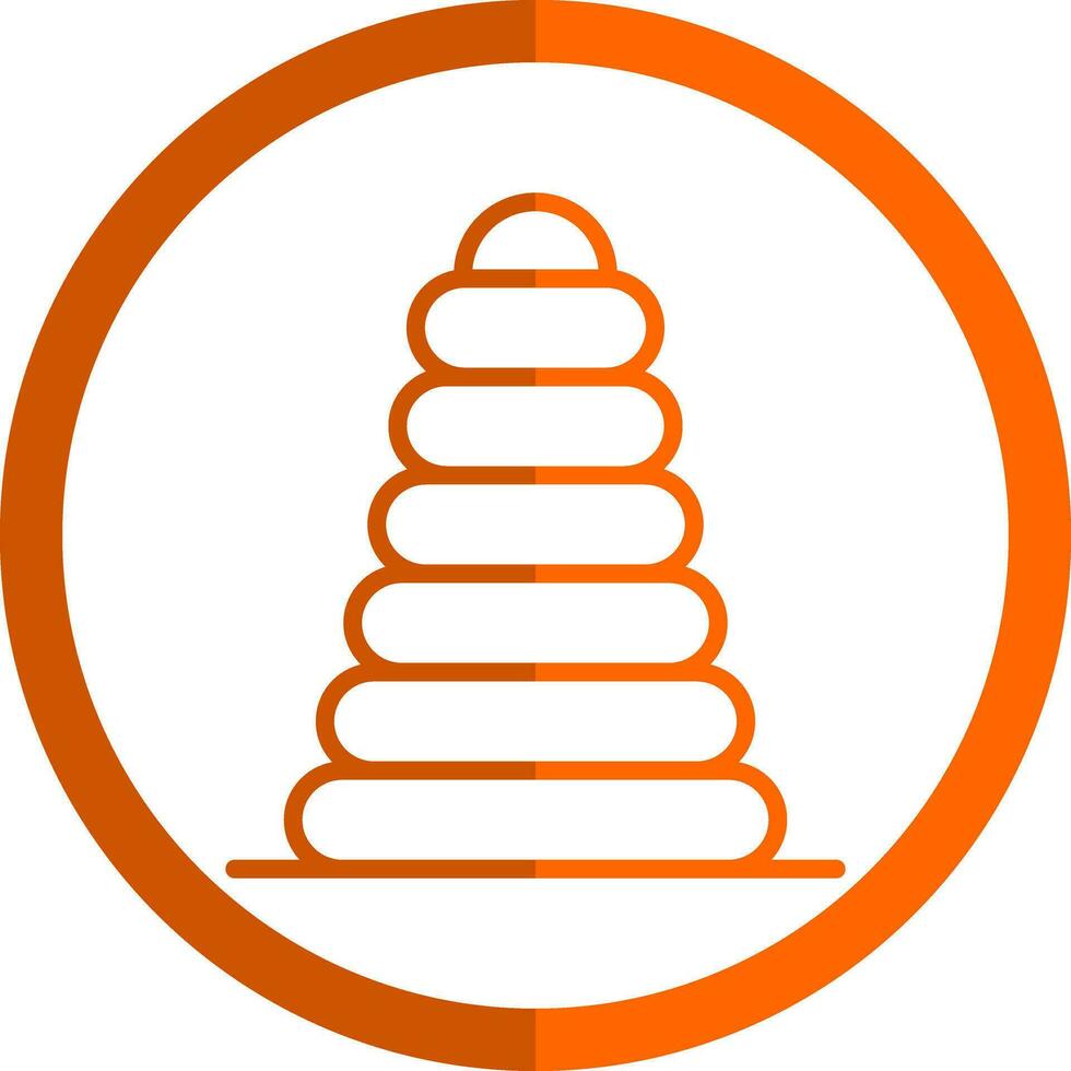 Pyramid  Vector Icon Design