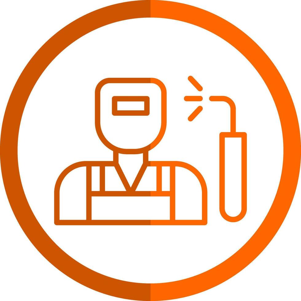 Welder  Vector Icon Design