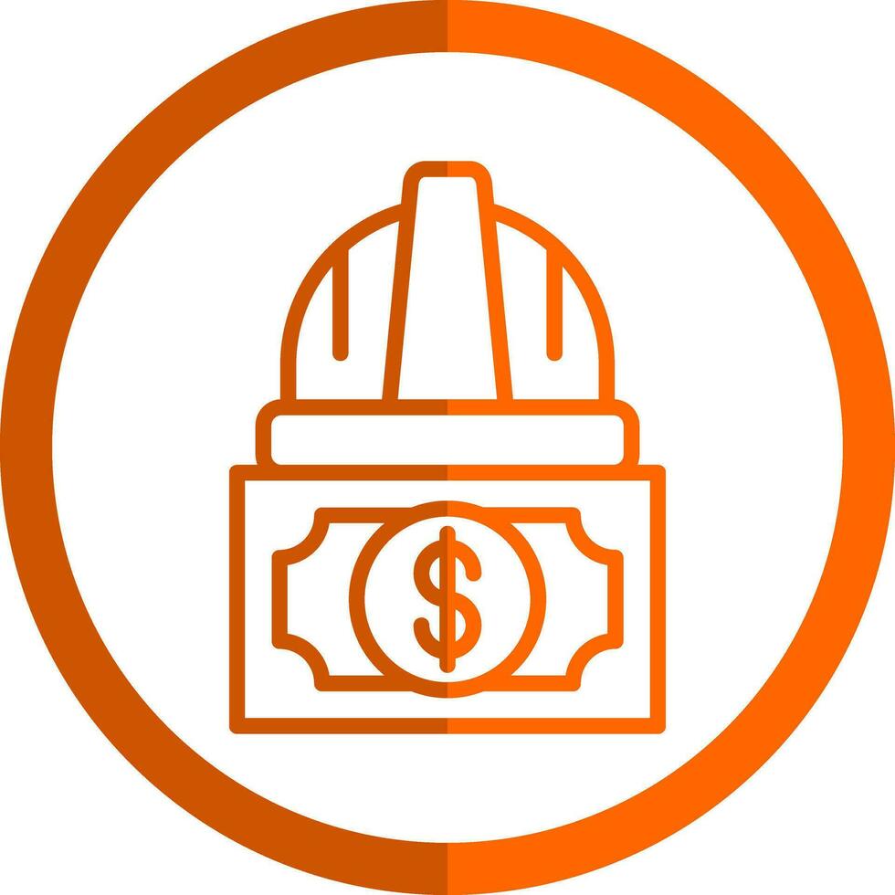 salario vector icono diseño