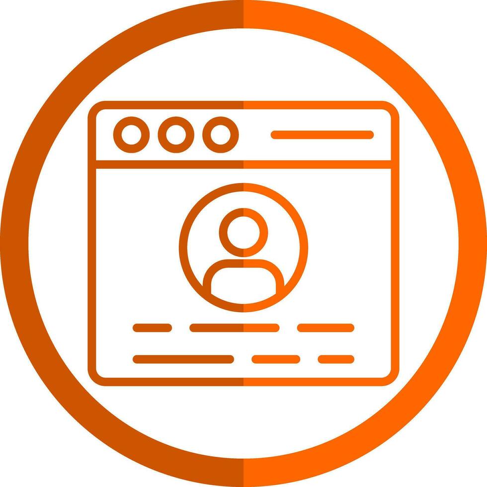 Profile  Vector Icon Design