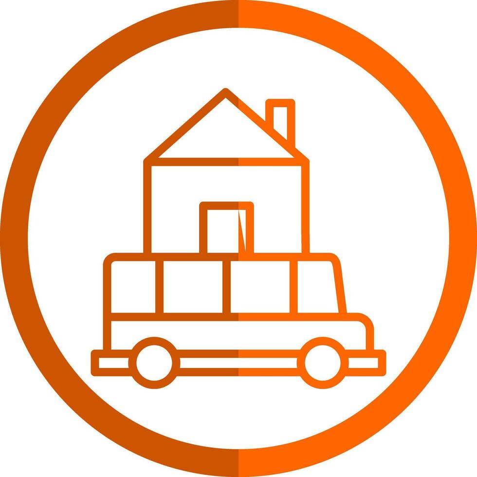 Shuttle Vector Icon Design