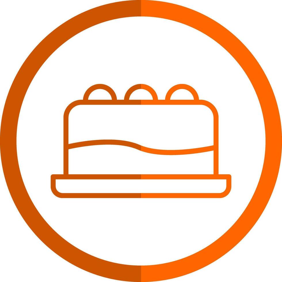 Cake Vector Icon Design