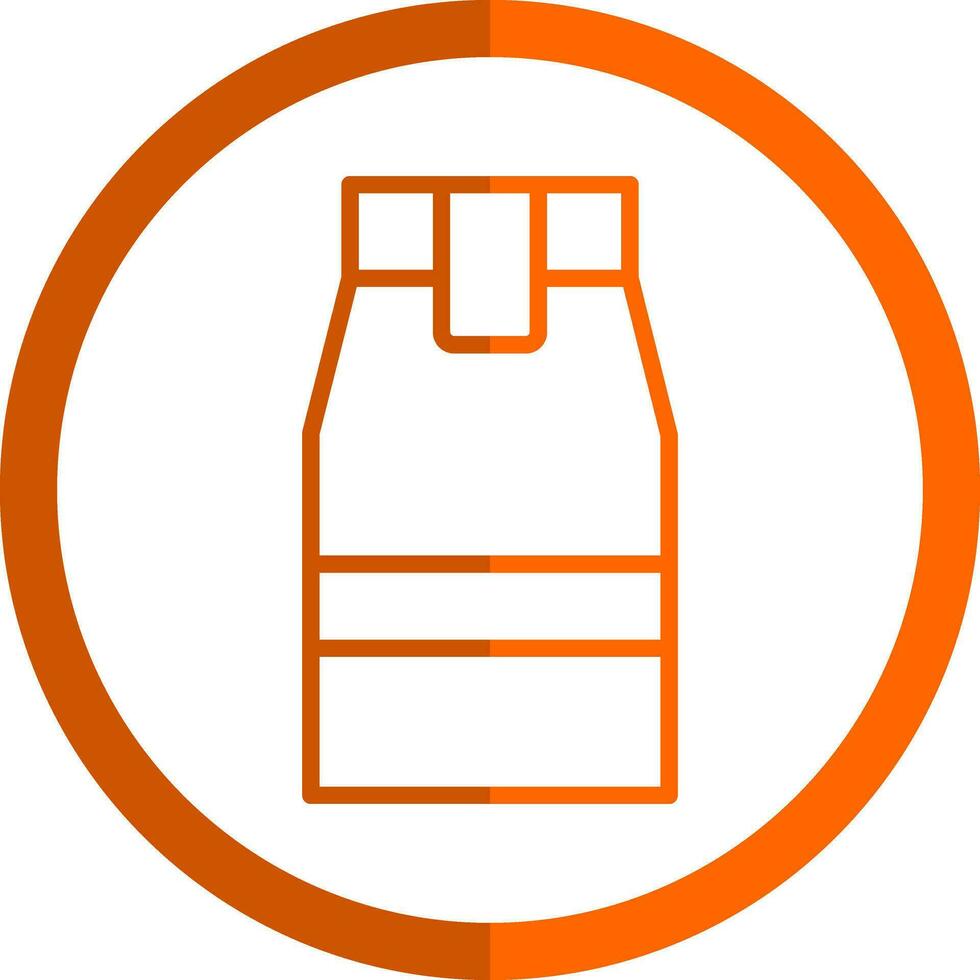 Milk Bottle Vector Icon Design