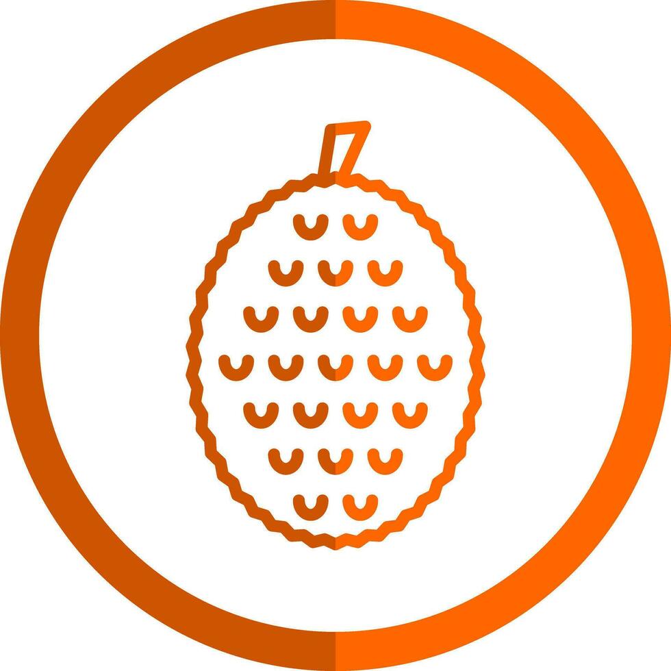 Durian Vector Icon Design