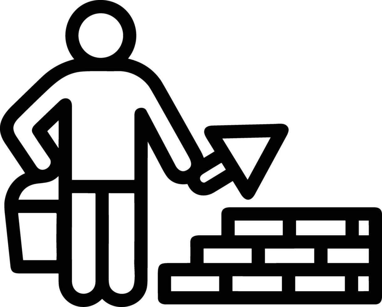 Bucket icon symbol vector image. Illustration of the bucket cleaning equipment washing outline design image. EPS 10