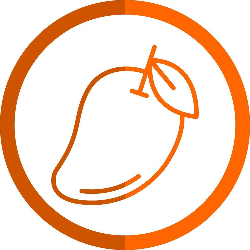 diseño de icono de vector de mango