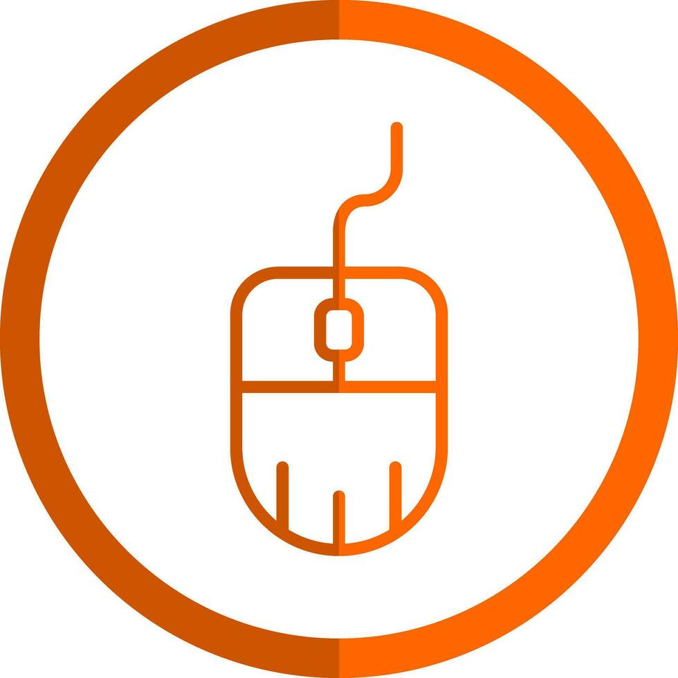 Computer Mouse  Vector Icon Design